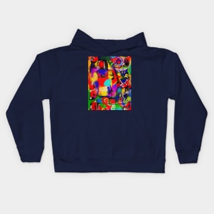 Venus Retrograde in Aries Abstract Kids Hoodie